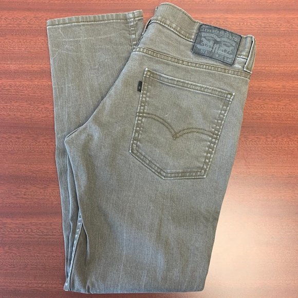 Men's 511 Levi's Khaki Green Jeans